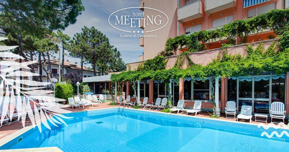 Hotel Meeting Cesenatico Esterno foto
